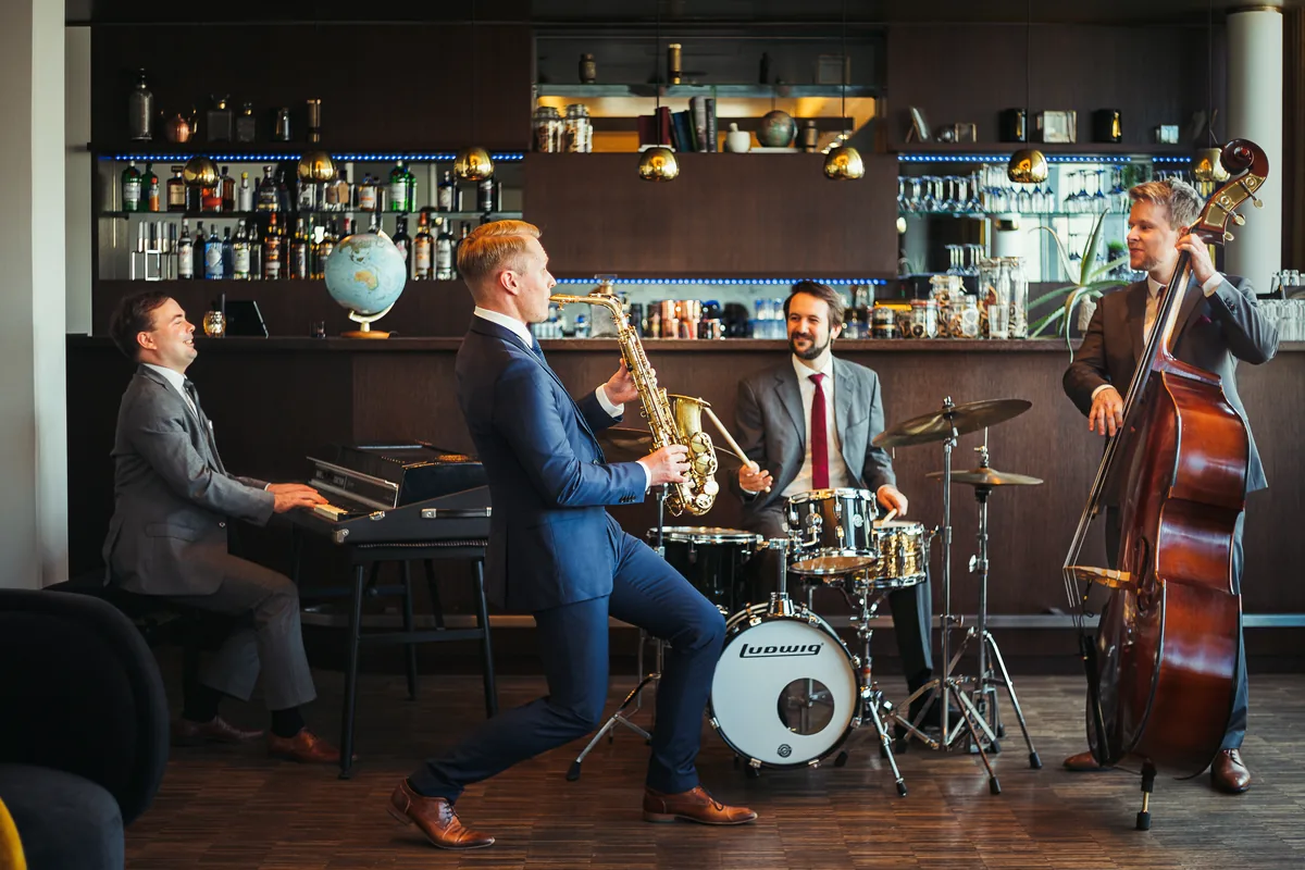 jazzband-firmenevent-swing-department-live Jazzband Swing Department live auf einem Firmenevent